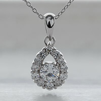 【ネックレス】ラウンドカット・0.3ct ・GN1900DQ_030