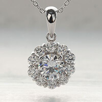 【ネックレス】ラウンドカット・0.5ct ・GN1954DQ_050