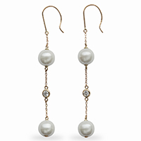 【ピアス・アメリカン】パール用・2粒×2 ・PHASH-011