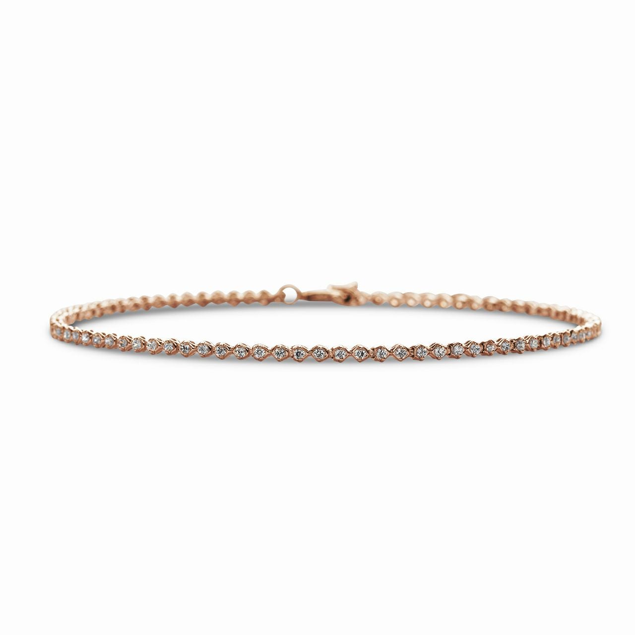 ブレスレット】0.5ct ・Slender Tennis Bracelet│ネクストジュエリー